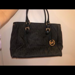 Michael Kors Black Large Purse